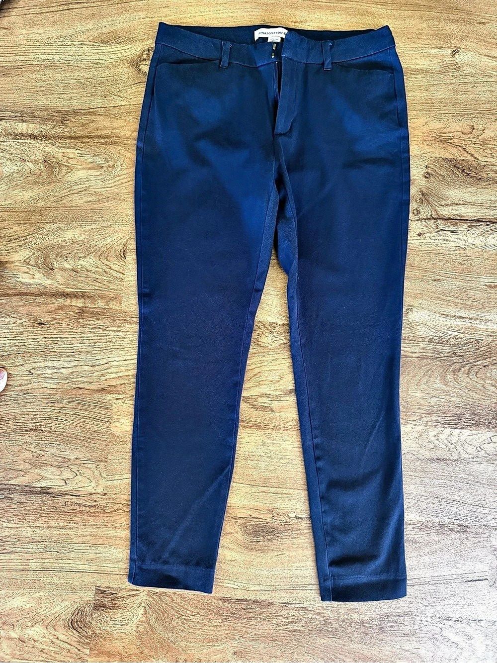 Amazon Essentials Women's Skinny Ankle Pant Navy Size 10 LONG